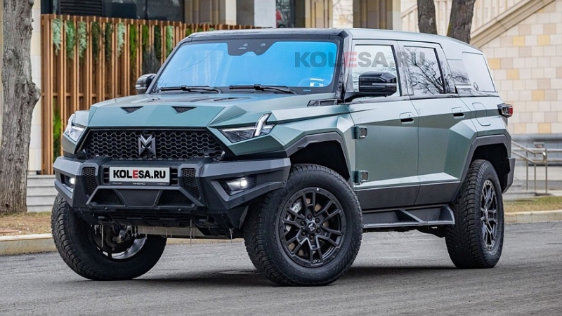 День ног: как выглядел бы M-HERO I с пропорциональными колёсами