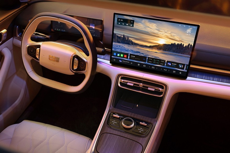 Geely полностью раскрыла дизайн седана Galaxy A7