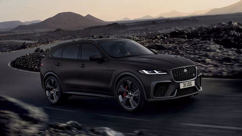 Jaguar прощается с V8: анонсированы последние экземпляры спецверсии кроссовера F-Pace