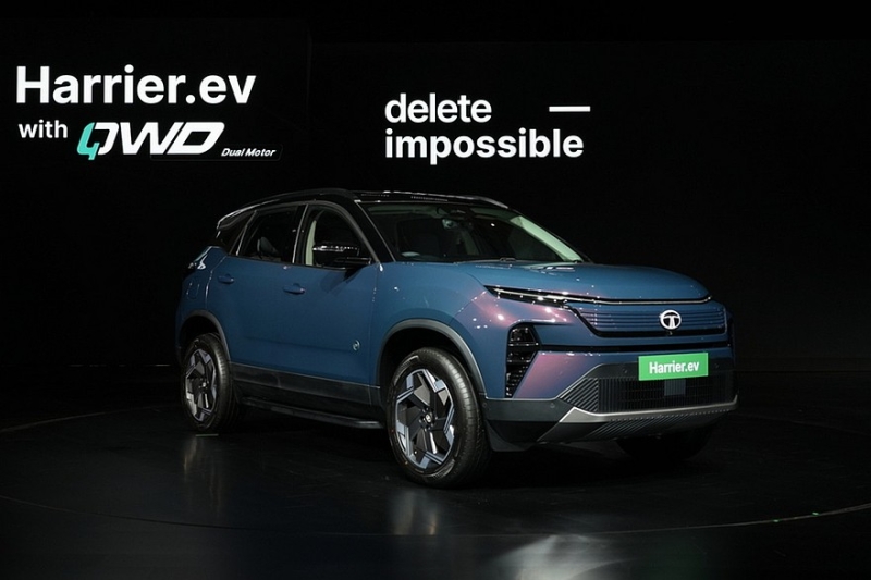 Кроссовер Tata Harrier EV предложен с полным приводом