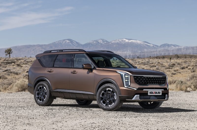 Новый Kia Telluride: первые изображения