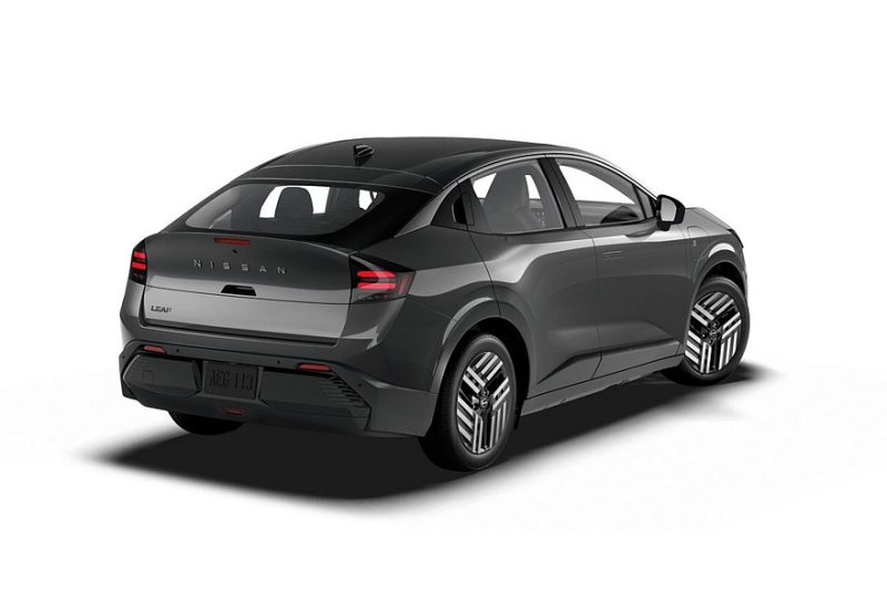Новый кроссовер Nissan Leaf: показаны «простые» версии