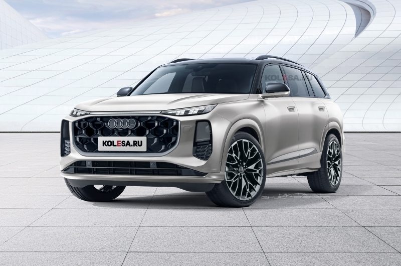 Обновлённый Audi Q6: первые изображения