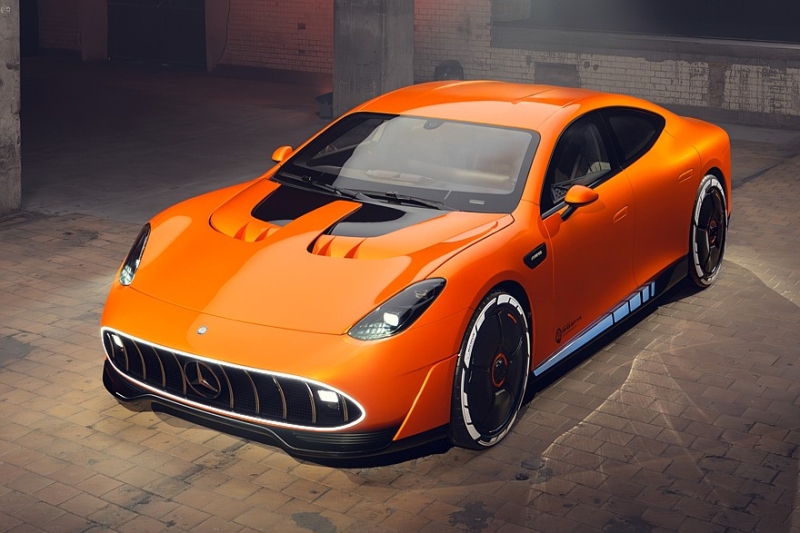 Представлен Mercedes-AMG GT XX: совокупная мощность установки – больше 1360 «лошадей»