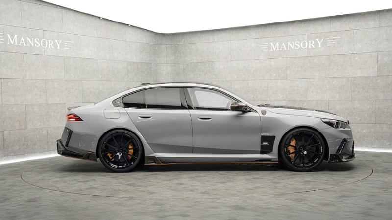 Так ему и надо: Mansory сделала новый BMW M5 ещё страшнее