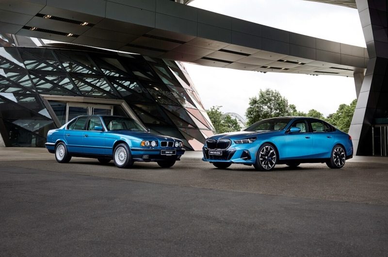 В память о былой изящности: BMW посвятила спецверсию новой «пятёрки» поколению E34