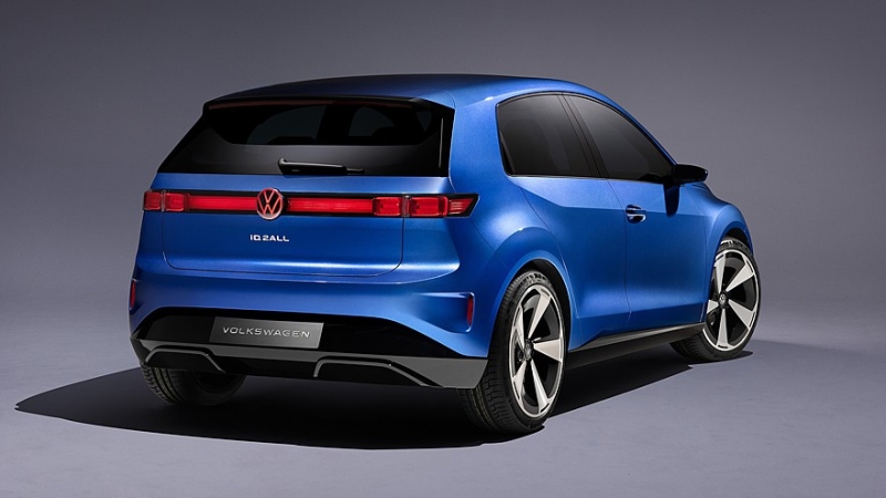 Volkswagen может выпустить хот-хэтч ID.2 R: три электромотора, мощность более 400 «лошадей»