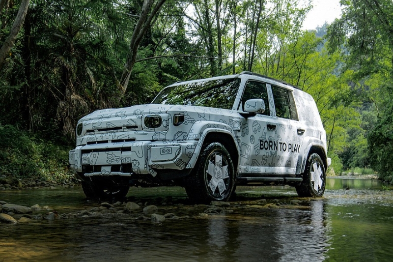 Брутальный iCAUR V27 от Chery, который появится в России: новые официальные фото