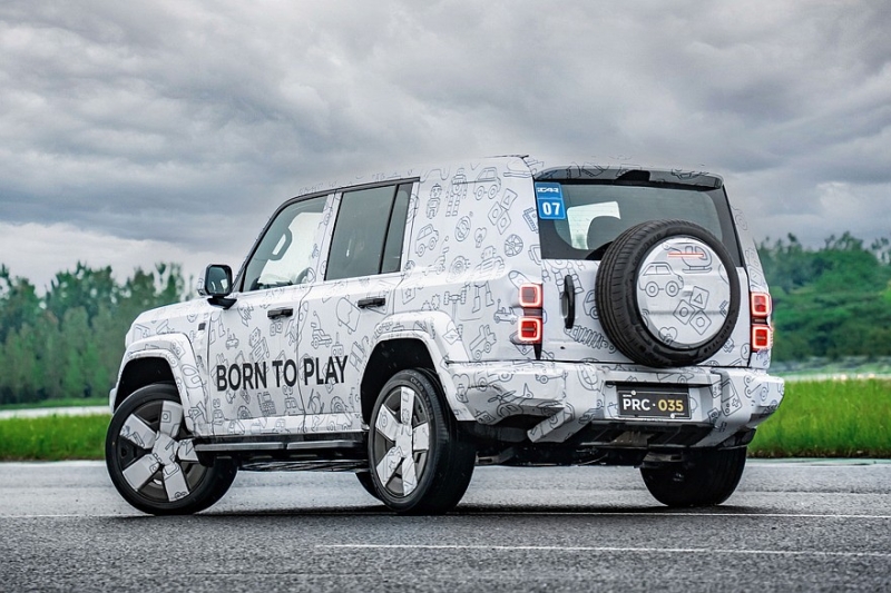 Брутальный iCAUR V27 от Chery, который появится в России: новые официальные фото