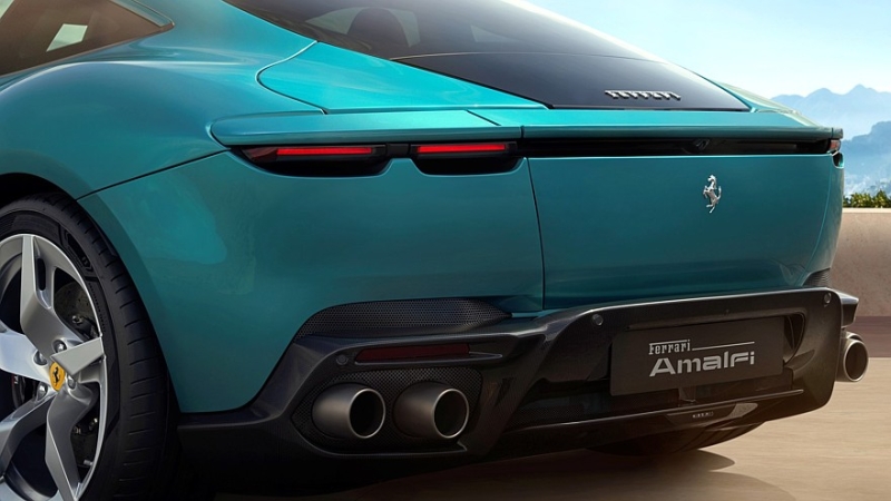 Ferrari Amalfi пришёл на смену модели Roma: тот же профиль, но с массой новых деталей