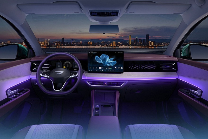 Флагманский кроссовер Jetta VS8 почти полностью рассекречен