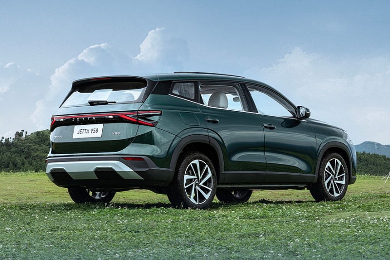 Флагманский кроссовер Jetta VS8 почти полностью рассекречен
