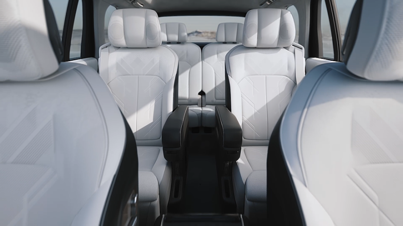 К выходу на рынок готовится флагманский кроссовер Zeekr 9X: салон и подробности о технике