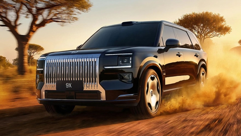 К выходу на рынок готовится флагманский кроссовер Zeekr 9X: салон и подробности о технике