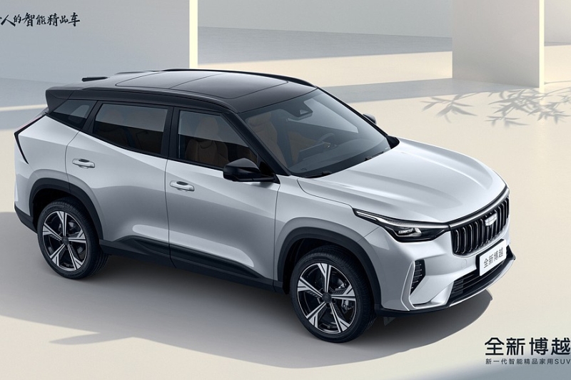 Кроссовер Geely Cityray преобразился снаружи и внутри