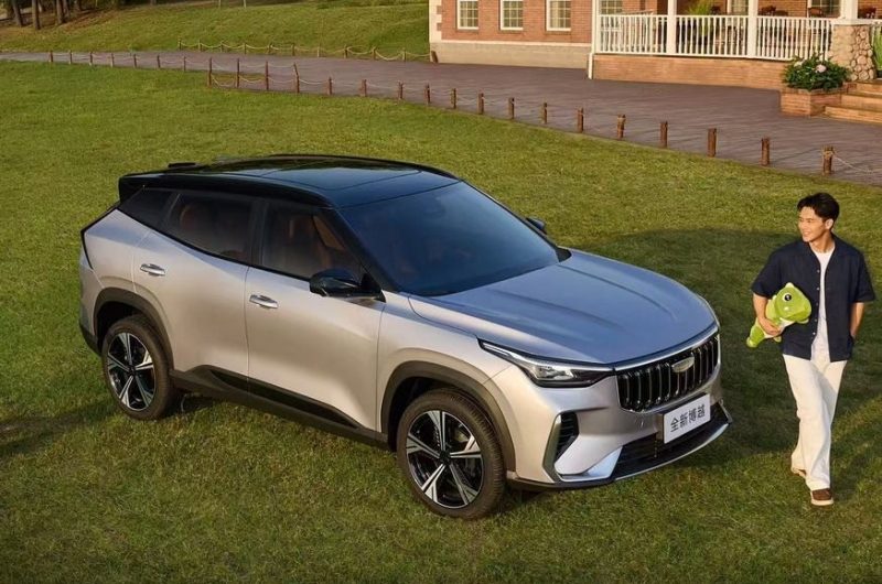 Кроссовер Geely Cityray с новым дизайном скоро поступит в продажу