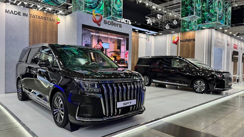 На заводе в Татарстане стартовало серийное производство минивэна Sollers SP7