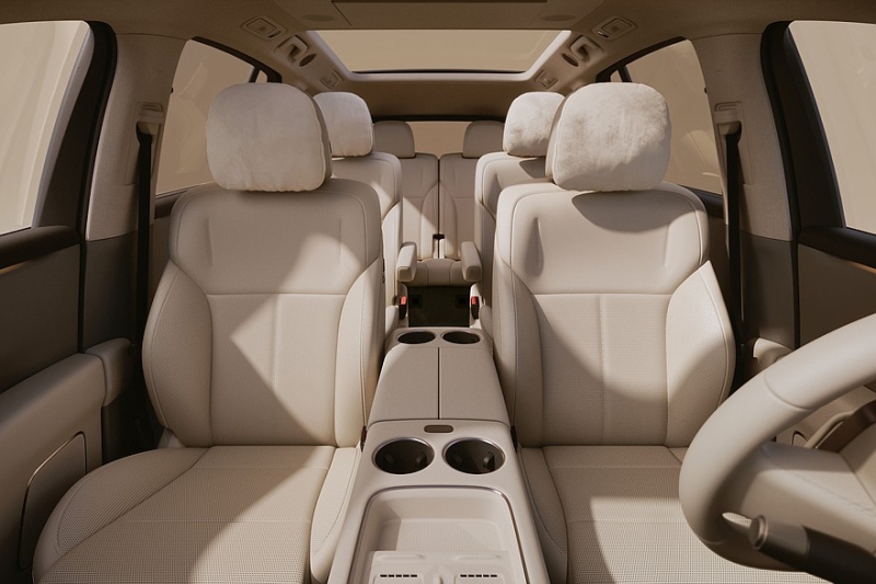 Новый кроссовер Li i8 готовится к старту продаж: рассекречен интерьер