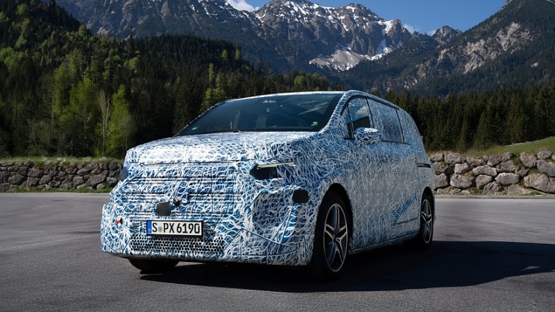 Новый минивэн Mercedes-Benz VLE готовится прийти на смену EQV