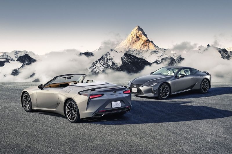 Посвежевшие купе и кабриолет Lexus LC 500 обзавелись спецверсией Pinnacle