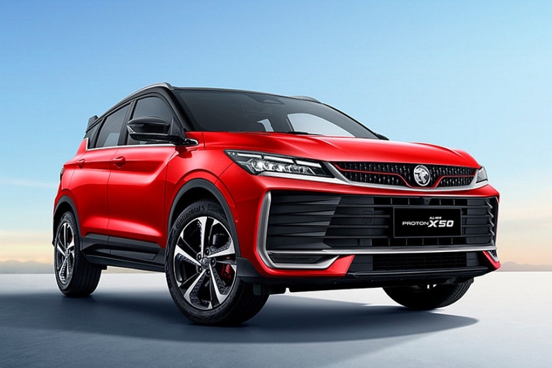 Proton X50 на базе Geely Coolray: внешность самого свежего «китайца» и собственный салон
