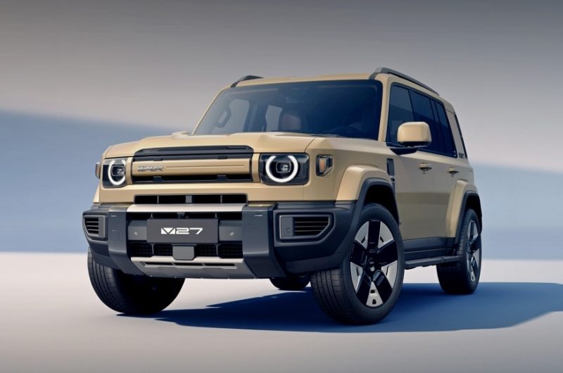 Chery представила брутальный кроссовер iCAUR V27, его привезут в Россию