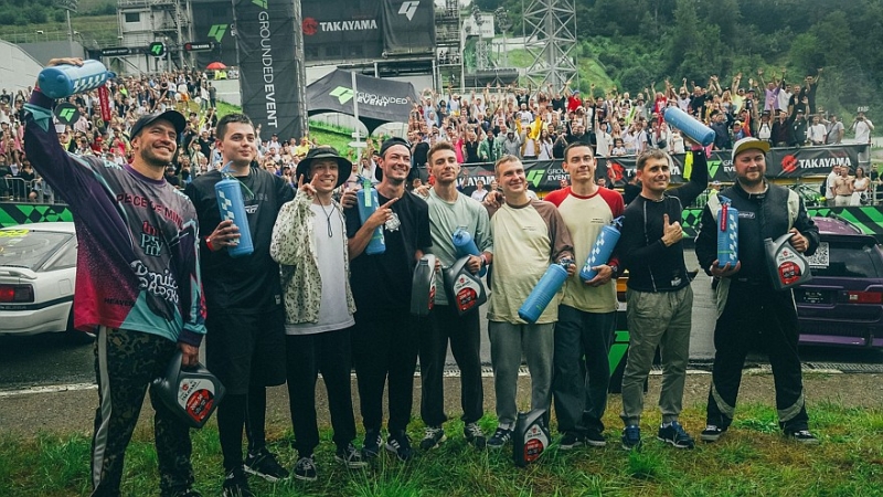 Дрифт как по маслу: Takayama поддержала фестиваль автомобильной культуры Grounded