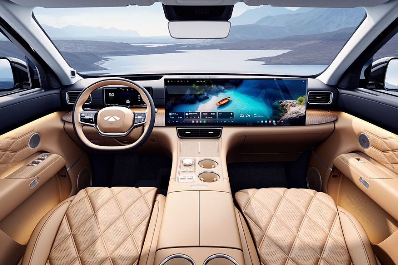 Флагманский кроссовер Chery Fulwin T11 скоро выйдет на рынок для конкуренции с Li L9