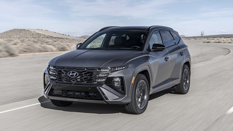 Hyundai может выпустить «заряженный» гибридный кроссовер Tucson N