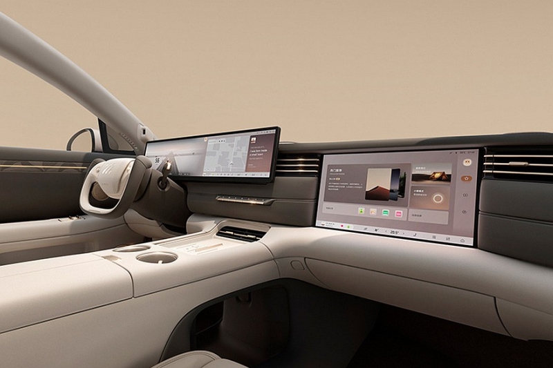 Кроссовер IM LS6 от SAIC в новом поколении получил ещё более необычный интерьер