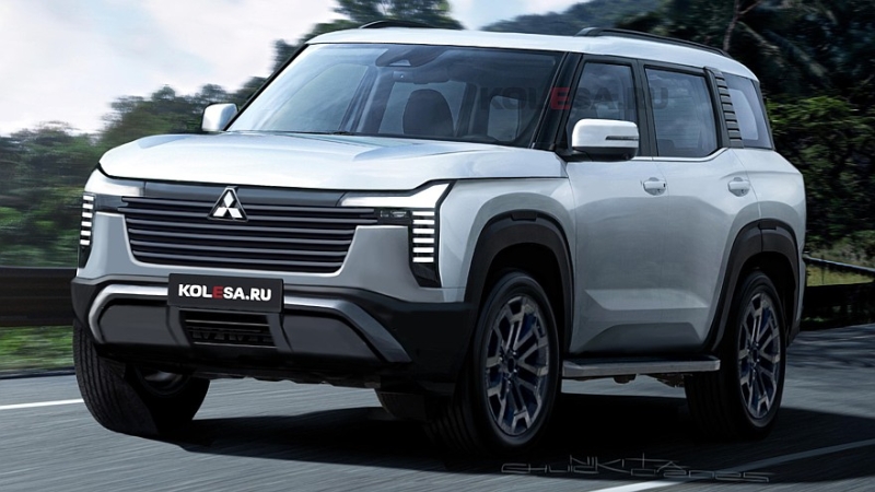 Mitsubishi Pajero Sport нового поколения: первые изображения