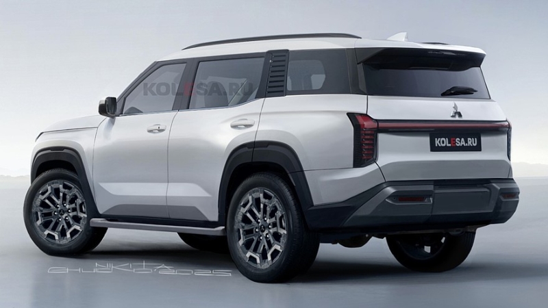 Mitsubishi Pajero Sport нового поколения: первые изображения