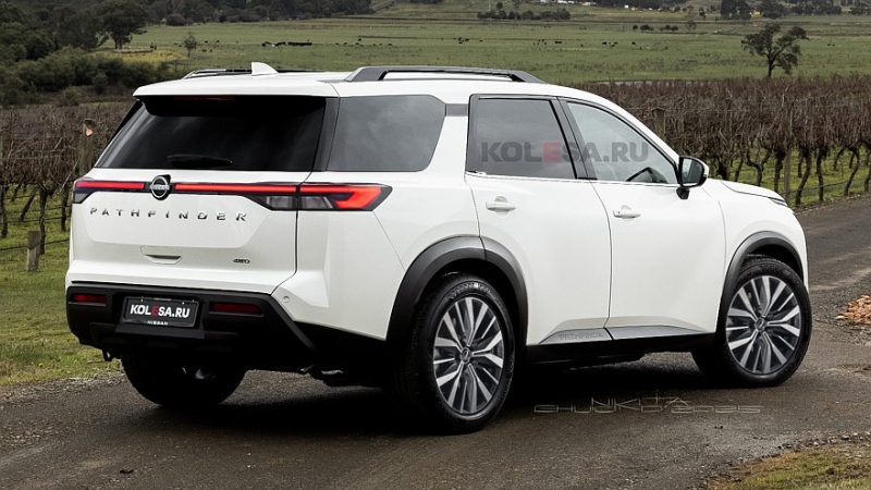 Обновлённый Nissan Pathfinder: первые изображения