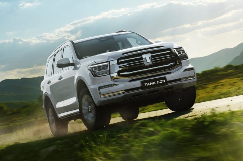 Подзаряжаемый гибрид Tank 500 готовится выйти на российский рынок: рассекречен ценник