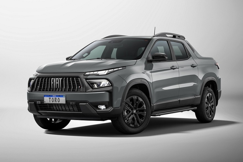 Представлен обновлённый пикап Fiat Toro: внушительнее, но не особо богаче