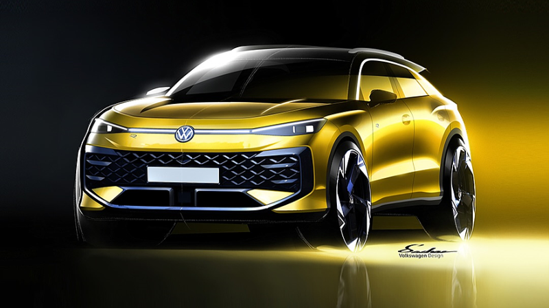 Следующий Volkswagen T-Roc показался на новых изображениях в преддверии скорой премьеры