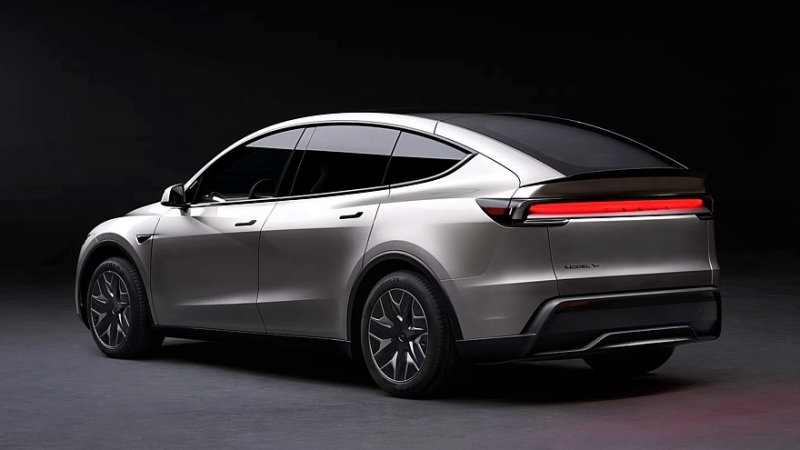 Теперь горбатый: кроссовер Tesla Model Y обрёл в Китае распухшую версию L