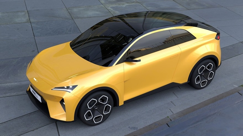 Для портфолио: студия Italdesign показа кросс-купе EVX Project на платформе Volkswagen