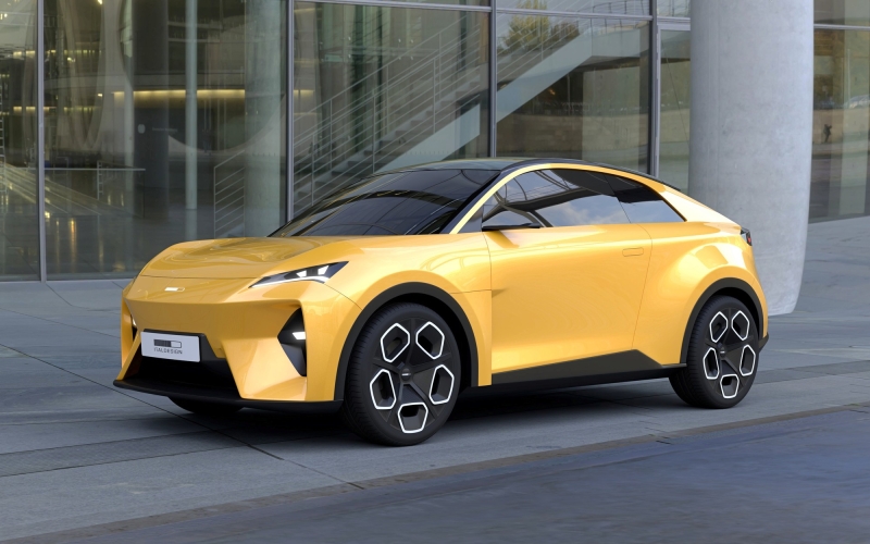 Для портфолио: студия Italdesign показа кросс-купе EVX Project на платформе Volkswagen