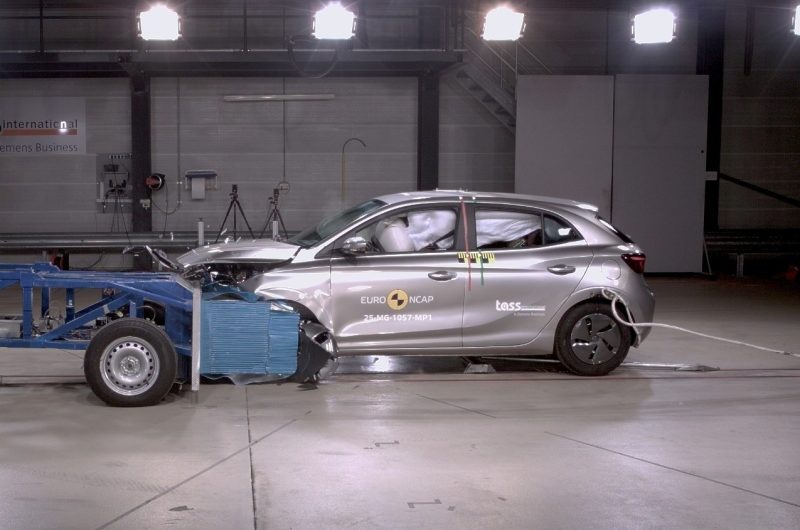 Euro NCAP не рекомендует покупать MG 3 после проведённых краш-тестов
