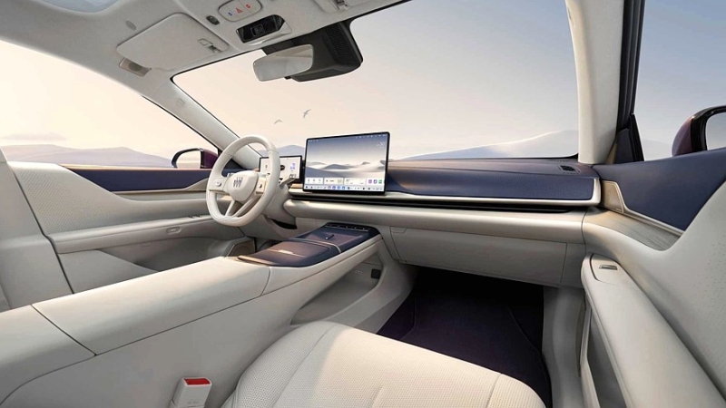 Китайский Buick Electra L7 готовится к премьере: библиотечная тишина и мощная «музыка»