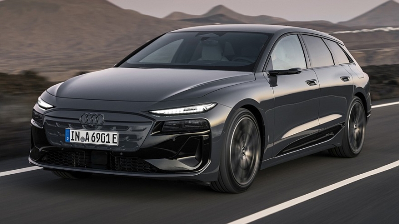 Новый Audi RS6 Avant e-tron: первые изображения