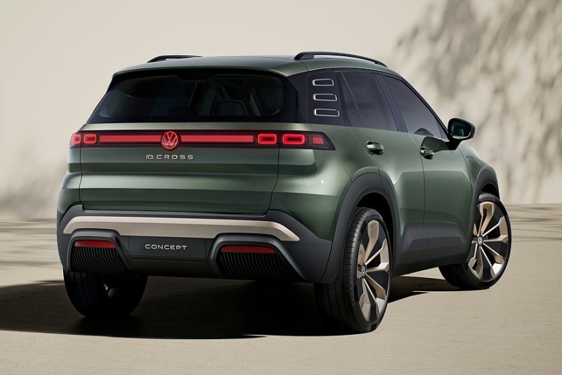 Представлен кроссовер Volkswagen ID. Cross в новом стиле