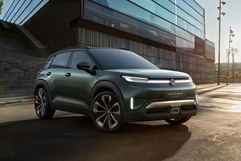 Представлен кроссовер Volkswagen ID. Cross в новом стиле