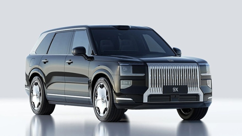 Роскошный гибридный кроссовер Zeekr 9X вышел на рынок: 1400 л.с. и 3,1 с до «сотни»