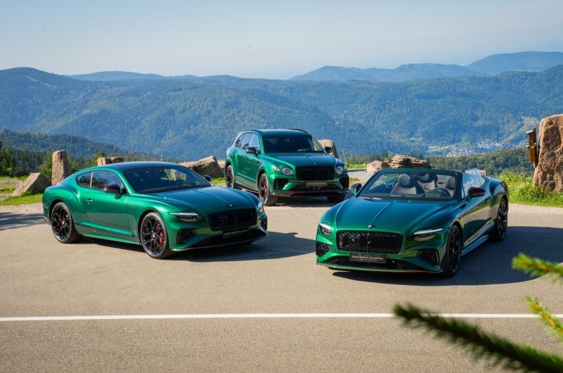 Bentley Bentayga, Continental GT и Continental GTC обзавелись спецверсией Black Forest