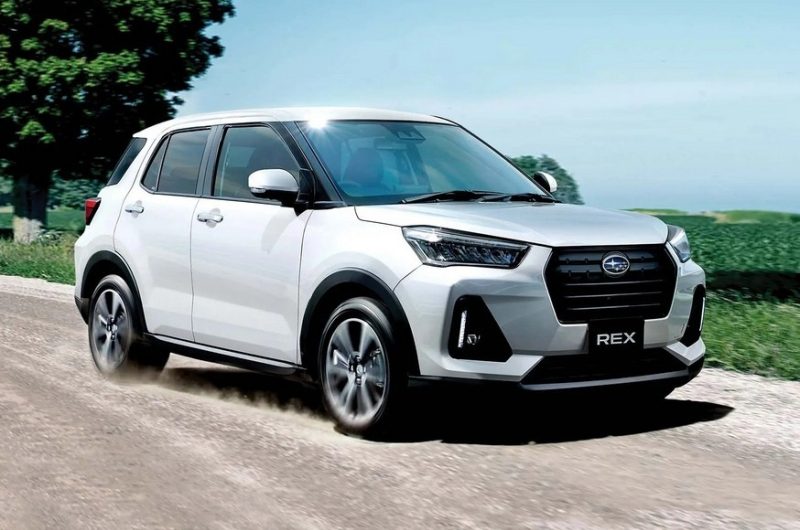 Бюджетный кроссовер Subaru Rex получил литровую турботройку и полный привод