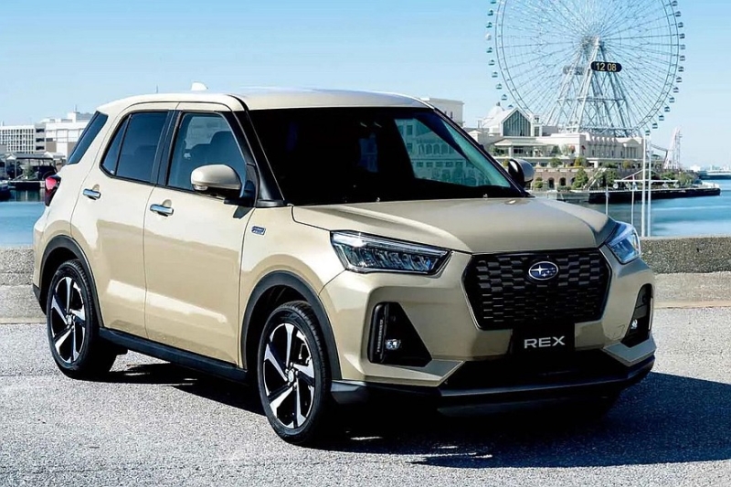 Бюджетный кроссовер Subaru Rex получил литровую турботройку и полный привод