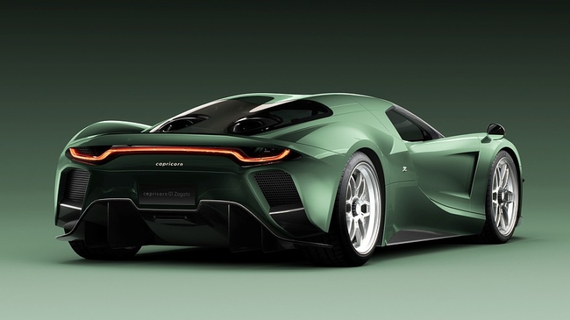 Capricorn 01 Zagato: ещё один аналоговый суперкар с мощным V8 и 5-ступенчатой МКП