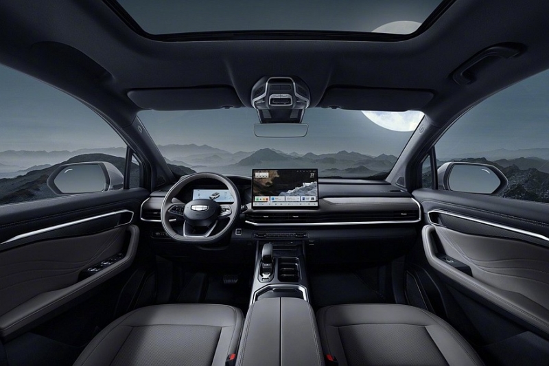 Geely полностью раскрыла дизайн обновлённого кроссовера Okavango